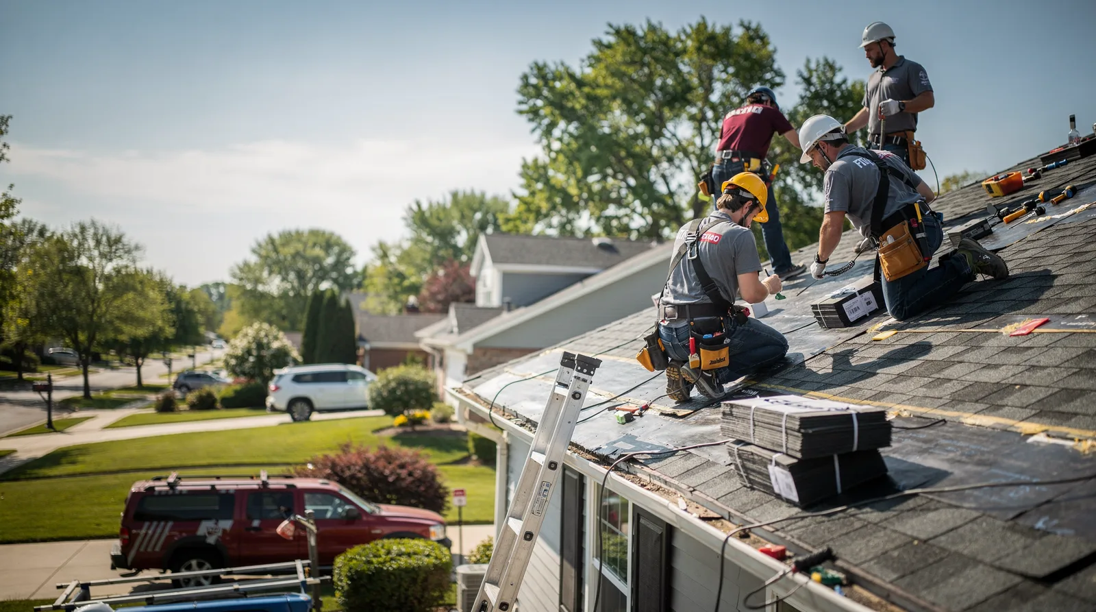 Roof Repair in Kingston Mines, IL around you